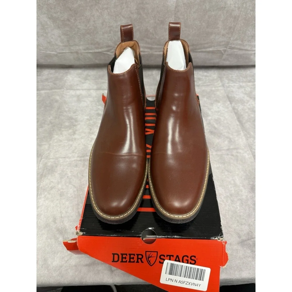 Deer Stags Rockland Redwood/Brown Men's Boot size 13 New in Box